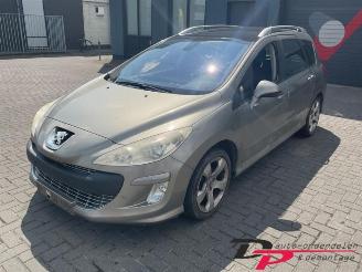 demontáž osobní automobily Peugeot 308 308 SW (4E/H), Combi 5-drs, 2007 / 2014 1.6 HDiF 16V 2009/10