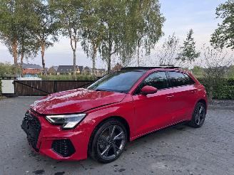 krockskadad bil auto Audi A3 A3 Sportback 30 TFSI DSG 2x S line PANO Camera VOL! 2024/1