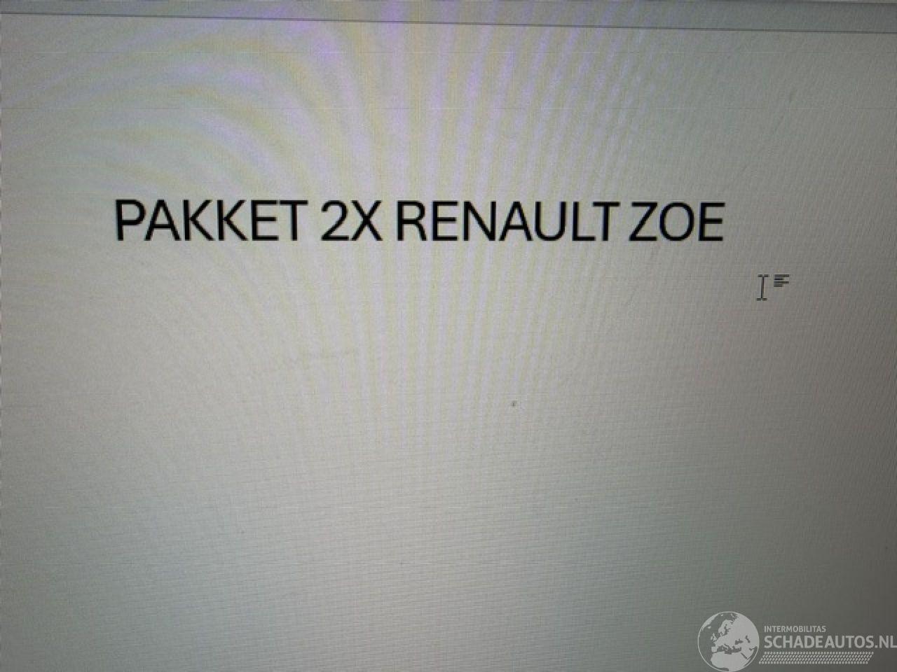 Renault Zoé WITH COCKPIT AND AIRBAGS PAKKET 2X ZOE