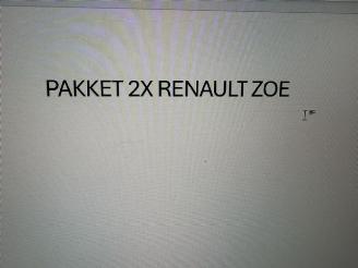 Vaurioauto  passenger cars Renault Zoé WITH COCKPIT AND AIRBAGS PAKKET 2X ZOE 2015/12