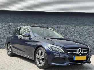 skadebil auto Mercedes C-klasse C220d PANO/AUTOMAAT/LED 2017/3