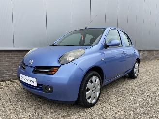 Vaurioauto  passenger cars Nissan Micra 1.4 Tekna Elec ramen, 5 Drs, Apk 12-2026 2004/2