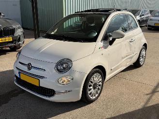 krockskadad bil auto Fiat 500 0.9 TwinAir Turbo Lounge PANO nap 2016/9