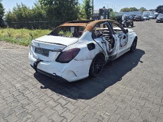 rozbiórka samochody osobowe Mercedes C-klasse C 63 AMG 2017/9