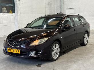 krockskadad bil auto Mazda 6 2.0i 16V S-VT Combi/o  Benzine 1.999cc 108kW (147pk) FWD 2008/8
