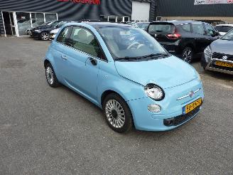 damaged passenger cars Fiat 500 0.9 TWINAIR LOUNGE 2011/1
