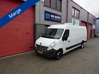 krockskadad bil bedrijf Renault Master T35 2.3 dCi L3 maxi koelwagen airco dubbel lucht 2011/7