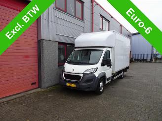 bruktbiler bedrijf Peugeot Boxer 435 2.0 BlueHDI maxi spiegelkoffer 3 zits airco 2017/9