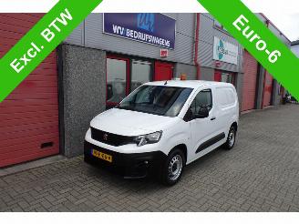 voitures fourgonnettes/vécules utilitaires Peugeot Partner 1.5 BlueHDI Premium airco camera cruis trekhaak 2022/6