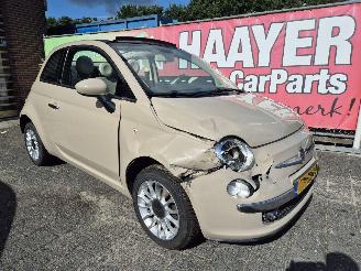 Damaged car Fiat 500C 1.4 16v 2013/9