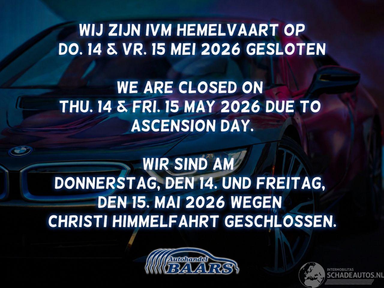 Audi  DO 14 & VR 15 MEI GESLOTEN IVM HEMELVAART