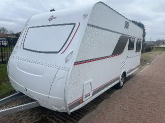 krockskadad bil caravan Burstner  Premio 460 TS fransbed 2024/5
