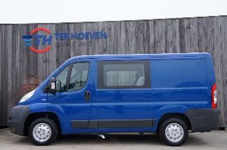 skadebil auto Fiat Ducato 2.3 MJT L1H1 Dubbele Cabine 6-Persoons Airco Standkachel 88KW Euro 4 2010/4