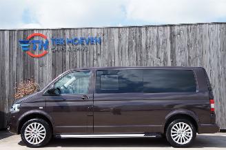 krockskadad bil auto Volkswagen Transporter T5 2.0 TDi Lang Dubbele Cabine Airco Navi Cruise 103KW Euro 5 2011/9