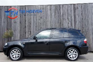 krockskadad bil auto BMW X3 2.5i X-Drive M-Pakket Airco Navi Pano Stoelverwarming 141KW Euro 4 2006/7