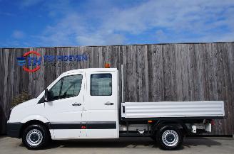 skadebil auto Volkswagen Crafter 2.0 TDi Dubbele Cabine Open Laadbak Airco Trekhaak 80KW Euro 5 2013/7
