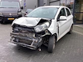 Vrakbiler auto Kia Picanto Picanto (TA), Hatchback, 2011 / 2017 1.0 12V 2012/9