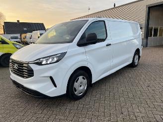 krockskadad bil bedrijf Ford Transit Custom 2.0 TDCI 100KW L2H1 LANG AIRCO KLIMA CAMERA 2024/3
