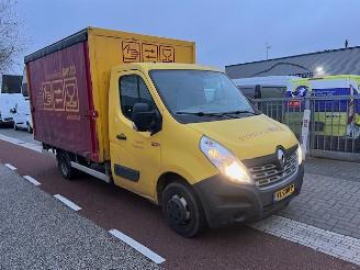 krockskadad bil bedrijf Renault Master 2.3 DCI 120kw DL KOFFER HUIF  PRITSCHE  AIRCO KLIMA 2015/1