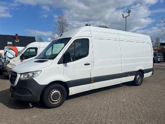krockskadad bil bedrijf Mercedes Sprinter 316 CDI 120KW MAXI L3H2 AIRCO KLIMA NAVI CAM 2019/5