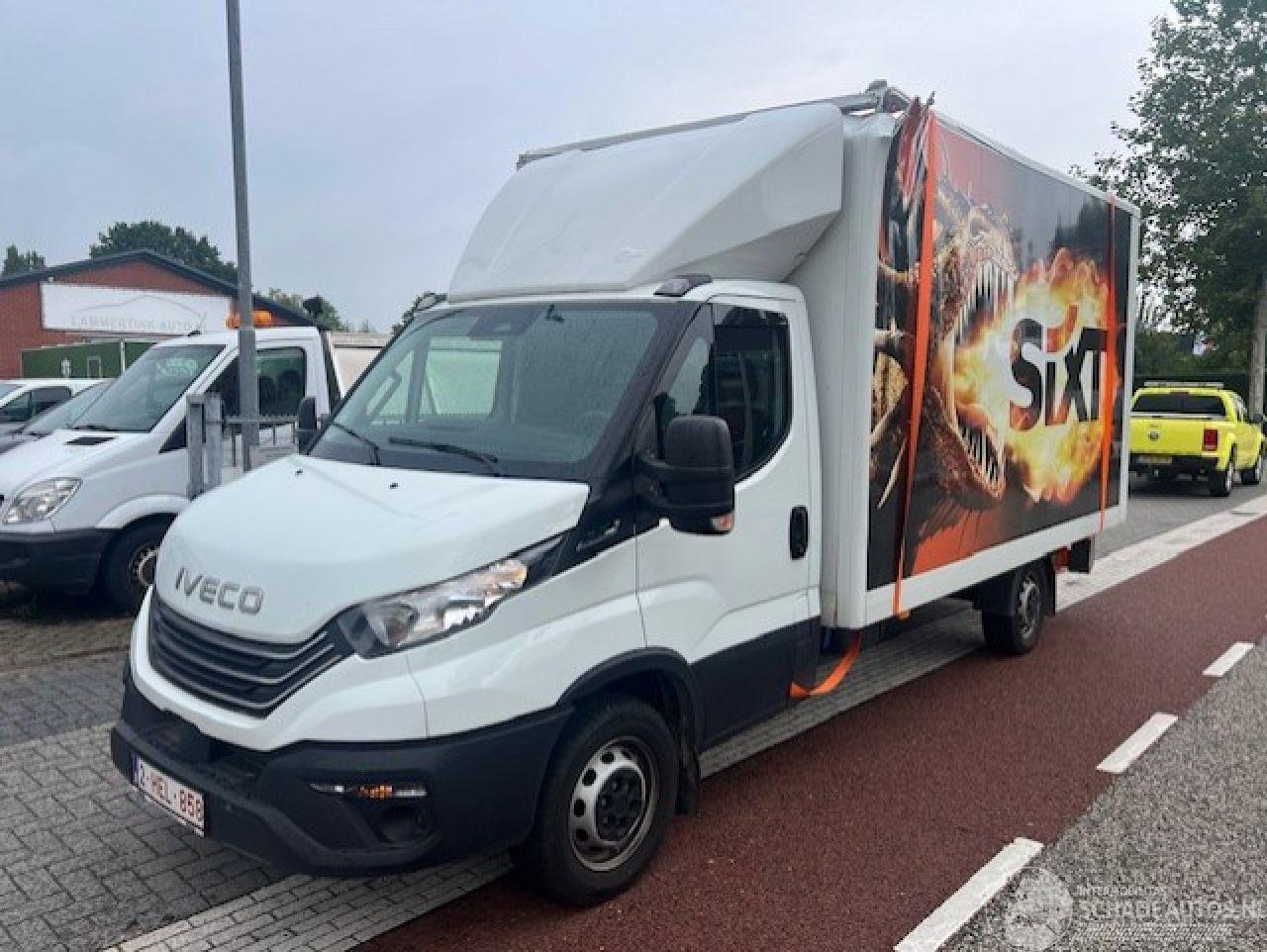 Iveco Daily 35S14 2.3D HIMATIC AUTOM. KOFFER LAADKLEP LBW KLIMA