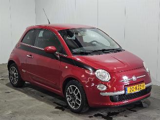 skadebil auto Fiat 500 Automaat 1.2 Hatchback  Benzine 1.242cc 51kW (69pk) FWD 2010/3