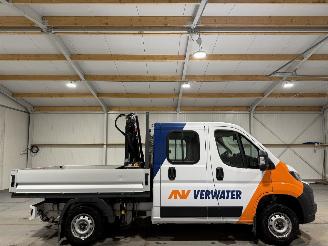 Schade bestelwagen Opel Movano 2.2D 103kW D.C. HIAB Kraan 3.5T Zwaar 2024/11