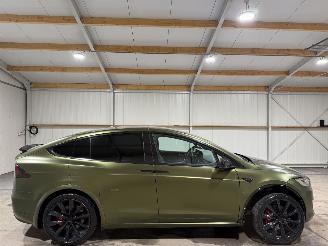 skadebil auto Tesla Model X 100D 100kWh 307kW AWD Luchtvering 2017/10