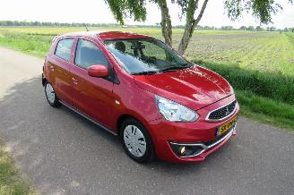 uszkodzony samochody osobowe Mitsubishi Space-star 1.0 70pk  5drs Cool + 35.000km nap Airco Nieuwstaat 2018 2018/8