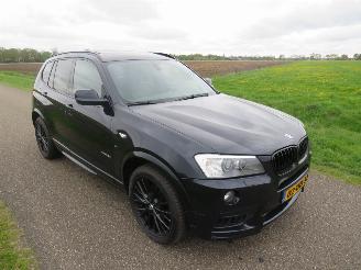 krockskadad bil auto BMW X3 3.5 Diesel High Executive 313 pk Automaat 220.000km nap schuifdak Camera 2012/4