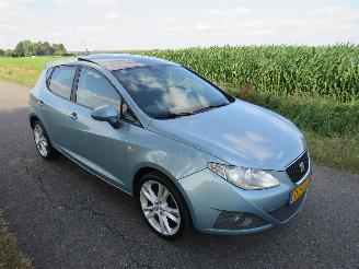 Unfallwagen Seat Ibiza 1.6  77kw Sport 2010 1  Airco 5drs Navigatie Camera schuifdak 2010/9