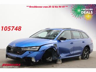 damaged passenger cars Skoda Octavia Combi 1.4 TSI RS iV PHEV Business Pano Memory HUD ACC 2021/2