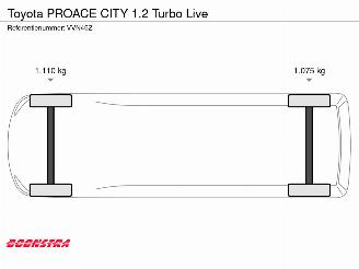 Toyota Proace 1.2 Turbo Live Cruise PDC Navi Airco 2xSchuifdeur! picture 19