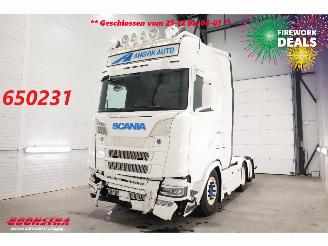 dommages camions /poids lourds Scania S S530 6X2 Full Air ACC Retarder Leder . 2022/2