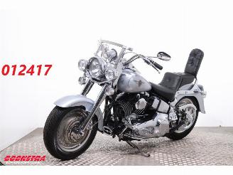 damaged motor cycles Harley-Davidson  FLSTF Fat Boy Vance & Hines 2001/1