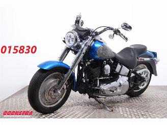 krockskadad bil motor Harley-Davidson  FLSTF Fat Boy Rinehart 2004/1