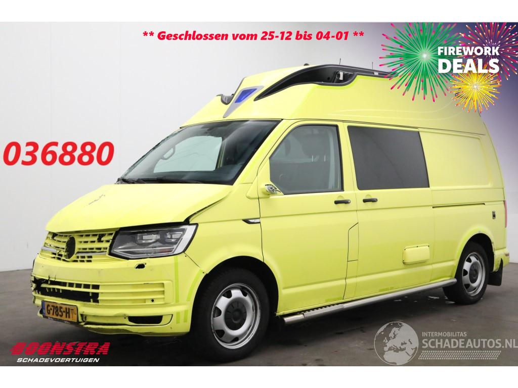 Volkswagen Transporter 2.0 TDI 205 PK DSG RTW Ambulance LED Leder Cruise PDC
