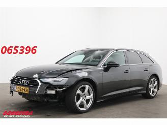 krockskadad bil auto Audi A6 Avant 45 TFSI S-Line LED 360° Clima Cruise 2020/2