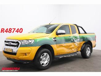 krockskadad bil bedrijf Ford Ranger 2.2 TDCi Aut. Limited Supercab Airco Navi Leder Cruise 2019/8