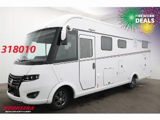 krockskadad bil camper Frankia  Platin Pure i7400 GD 519 CDI 9G-T **NIEUW/NEU** Level Solar Hefbed Single Beds ACC 2024/6