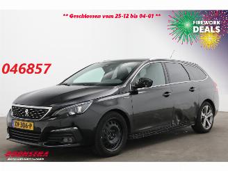Vaurioauto  passenger cars Peugeot 308 SW 1.2 PT GT-line Pano Navi Clima Cruise Camera 74.860 km! 2019/4
