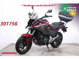 krockskadad bil motor Honda  NC 750X ABS Topkoffer 2019/12