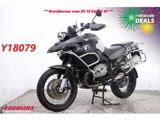 damaged motor cycles BMW R 1200 GS Adventure ESA Heizgriffe 46.222 km! 2012/6