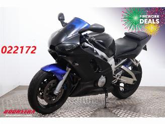krockskadad bil motor Yamaha YZF-R6 Akrapovic 2000/1