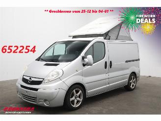 dañado camper Opel Vivaro 2.0 LPG Aufstelldach / Hefdak Airco PDC AHK camper 2008/5