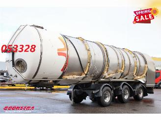 dañado remolque camión LAG  Hobur O-3-45T 36m3 3-Asser 2X Lift BY 2017 2017/3