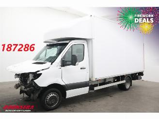krockskadad bil bedrijf Mercedes Sprinter 515 CDI 9G-Tronic LBW Bak-Klep Dhollandia Navi Bluetooth 2022/5