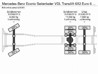Mercedes Econic Seitenlader VDL Transilift 6X2 Euro 6 216.318 km! picture 31