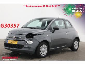 Vaurioauto  passenger cars Fiat 500 1.0 Hybrid Pop Star Airco Cruise 61.064 km! 2022/6