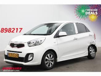 skadebil auto Kia Picanto 1.0 CVVT Plus Pack Leder Clima 35.921 km! 2015/2